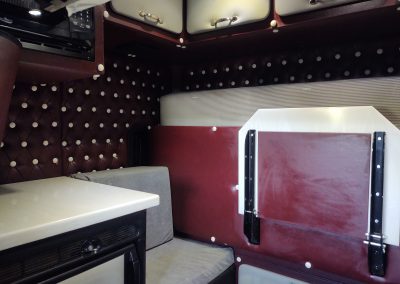 Diamond Tuck Sleeper Interior